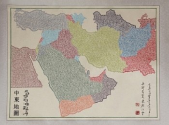 HND Map of the middle east