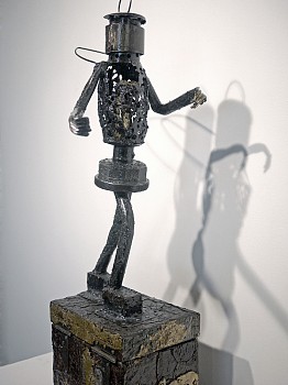 Saddek Wasil, Al Fanous. 2011, Metallic sculpture, H90xW30xD27 cm