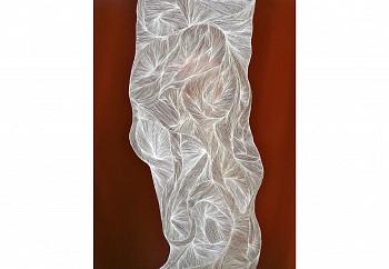 jowhara al saud negative #3 from the knots series 2012 large format negative on lightbox 26.7 x 21.6 cm hr