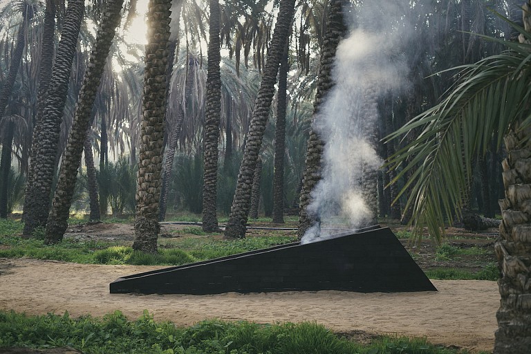 muhannad shono on this sacred day 2022 mabiti alula the oasis reborn art residency 1 photo by artur weber courtesy of the artist and the royal commission for alula rcu